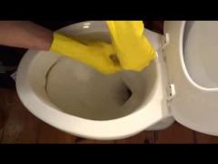 Video! Ai făcut-o GREŞIT până acum! Aşa se curăţă CORECT vasul de toaletă