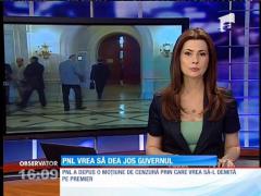 PNL vrea să dea jos Guvernul