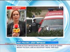 Un fost poliţist s-a împuşcat cu un pistol mitralieră în apartamentul său