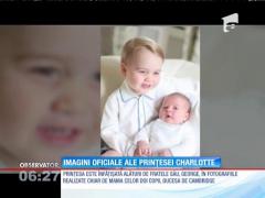 Primele fotografii oficiale ale prinţesei Charlotte