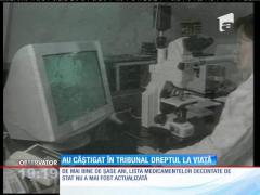 Justiţia obligă statul să actualizeze lista medicamentelor compensate