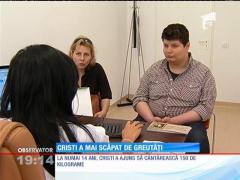 Cristi a mai scăpat de greutăţi
