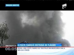 Incendiu de proporţii la Miercurea Ciuc