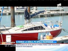 O americancă vrea să traverseze Oceanul Pacific vâslind