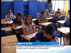 Prima zi de BAC