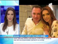 Cristina Spătar plăteşte facturile acasă