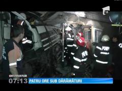 O cursă banală s-a transformat într-o luptă pentru viaţă pentru un şofer de TIR