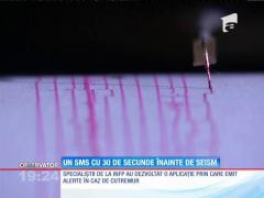 Bucureştenii vor şti cu 30 de secunde înainte că va veni un cutremur