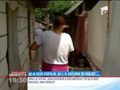 Și-a ucis copilul și l-a ascuns în dulap