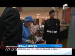 Fetița care nu va uita niciodată ziua în care a întâlnit-o pe Regina Marii Britanii!