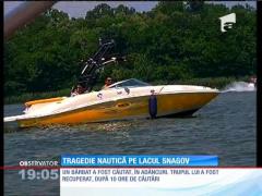 UPDATE! Lacul Snagov: Două bărci s-au ciocnit violent! Cinci răniți și un mort