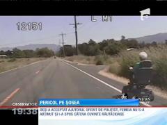 Scaun motorizat condus de o femeie de 80 de ani, obiectul unei urmăriri a Poliţiei