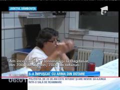 Un poliţist din judeţul Dâmboviţa s-a împușcat cu arma din dotare