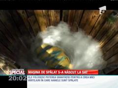 Special! Cea mai veche mașină de spălat