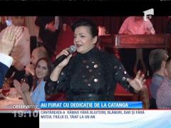 Cornelia Catanga, prădată de hoţi