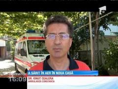 O explozie aproape l-a ucis pe un bărbat din Năvodari