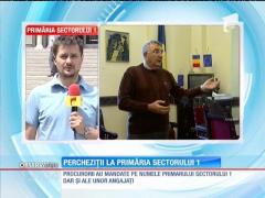 Percheziții la Primăria sectorului 1