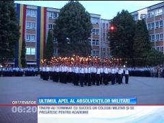 Ultimul apel al absolvenţilor militari