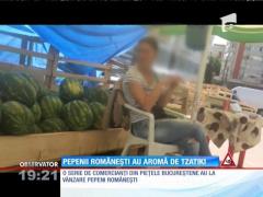 Cum fac avere speculanţii cu pepenii de Dăbuleni