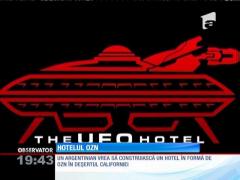 Un argentinian vrea să construiască un hotel în formă de OZN în deşertul californian
