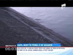 Neamţ: Un copil de 13 ani a murit înecat într-un canal al râului Bistriţa