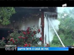 Dej: Un bărbat a murit carbonizat în propria casă în urma unui incendiu teribil