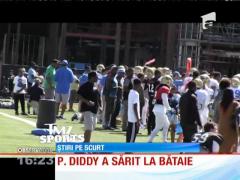 Rapperul P. Diddy este acuzat că l-a atacat pe antrenorul de fotbal al fiului său