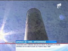 Poliţiştii ieşeni au primit o plângere ceva mai neobişnuită. Un tun antigrindină i-a scos din minţi pe localnici