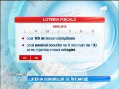 Loteria bonurilor fiscale se întoarce