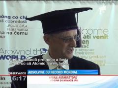 La Iaşi, s-a înregistrat un record mondial. Cel mai bătrân student la medicină a absolvit cu brio facultatea