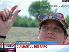 Noroc chior! A găsit un diamant de 8 carate într-un parc