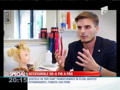 Special! Accesorii neobișnuite din păr natural