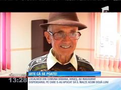 Localnicii comunei Băbana şi-au inaugurat dispensarul construit chiar de ei