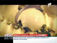 Special! Înghețata bună nu topește kilogramele