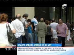 Referendumul asupra viitorului ţării scindează Grecia