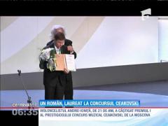 Un român a câştigat premiul I la prestigiosul concurs muzical Ceaikovski, de la Moscova
