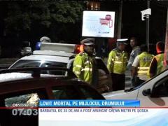 Accidentat mortal pe mijlocul drumului