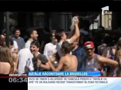 Bătaie răcoritoare la Bruxelles