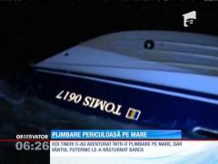 Accident în Marea Neagră. O barcă s-a răsturnat în apropierea portului Tomis