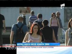 Referendum istoric în Grecia. Elenii își decid la urne soarta