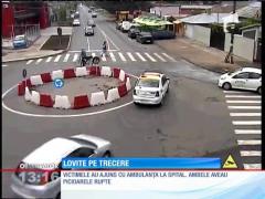 Două femei au fost lovite pe trecerea de pietoni