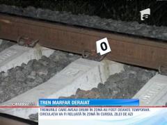 Tren deraiat pe tronsonul Blaj-Teiuş