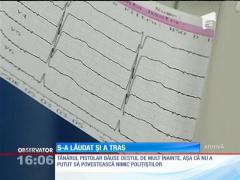 Un adolescent şi-a trimis amicul în spital, după ce a tras în el cu un pistol cu bile