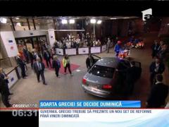Soarta Greciei se decide duminică