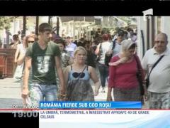 România fierbe sub cod roşu de caniculă