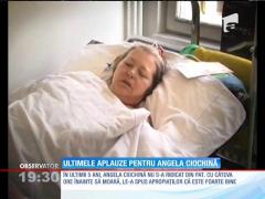 Ultimele aplauze pentru Angela Ciochină