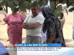 Un copil de 4 ani a murit în condiţii suspecte
