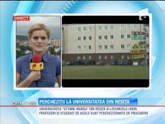 Perchiziţii la Universitatea din Reşiţa