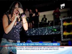 Trei fete de 20 de ani au ars de vii într-un restaurant