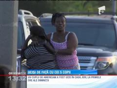 Părinți uciși în propria casă, în fața celor 5 copii